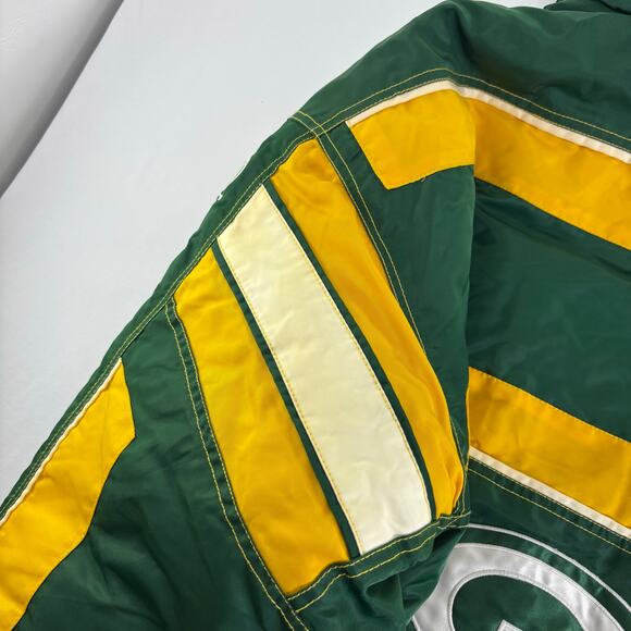 Vintage Starter Green Bay Packers Classic NFL Team Collection Hooded XXL Jacket - Picture 4 of 12